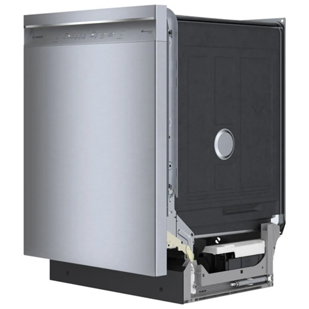 Bosch 300 Series 24" 46dB Built-In Dishwasher with Third Rack (SHE53C85N) - Stainless Steel