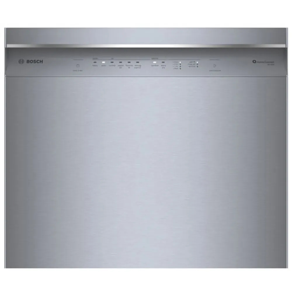 Bosch 300 Series 24" 46dB Built-In Dishwasher with Third Rack (SHE53C85N) - Stainless Steel