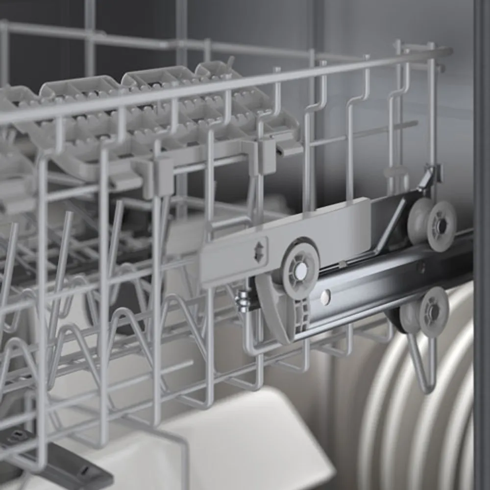 Bosch 300 Series 24" 46dB Built-In Dishwasher with Third Rack (SHE53C85N) - Stainless Steel