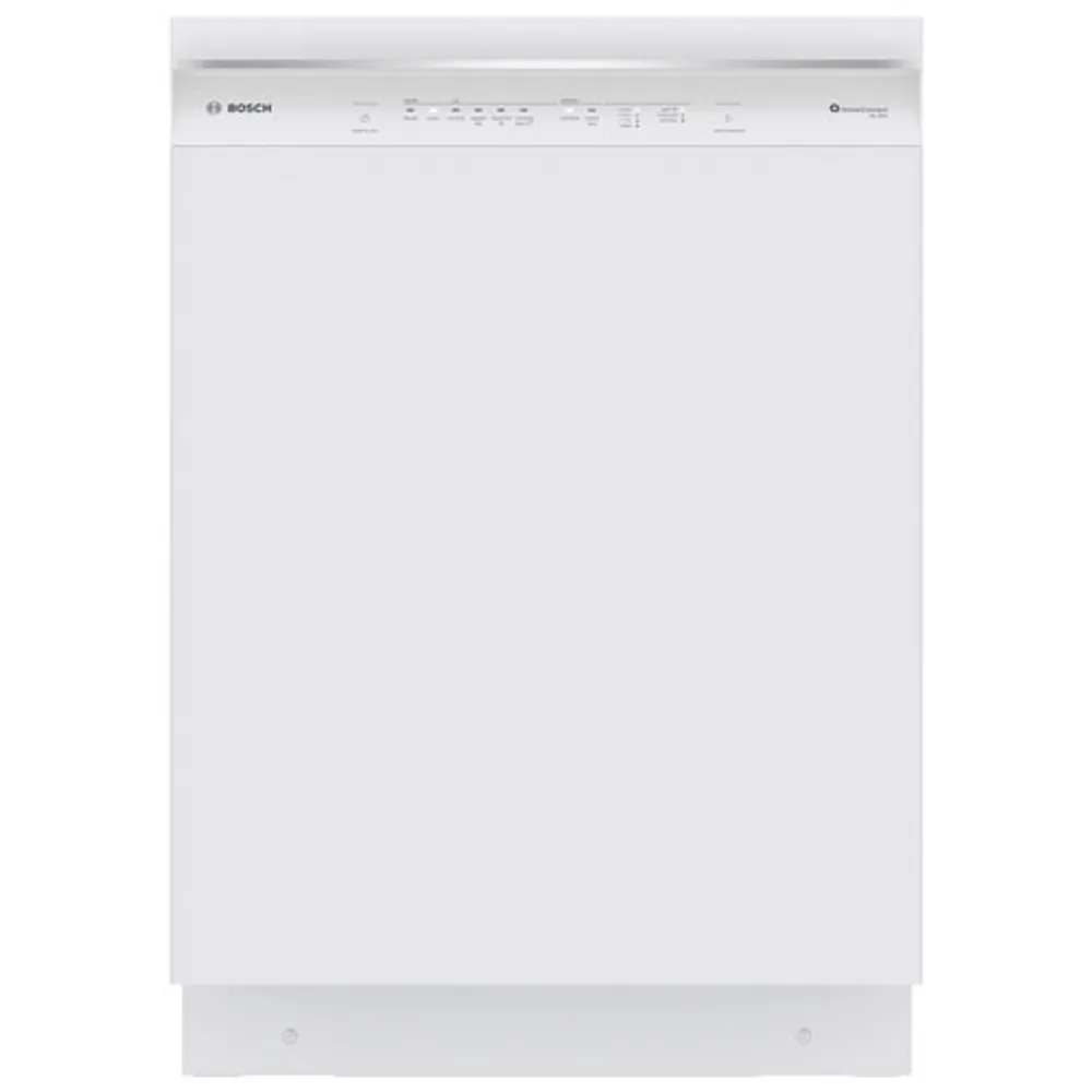 Bosch 24" 46dB Built-In Dishwasher with Third Rack (SHE53C82N) - White