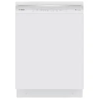 Bosch 24" 46dB Built-In Dishwasher with Third Rack (SHE53C82N) - White