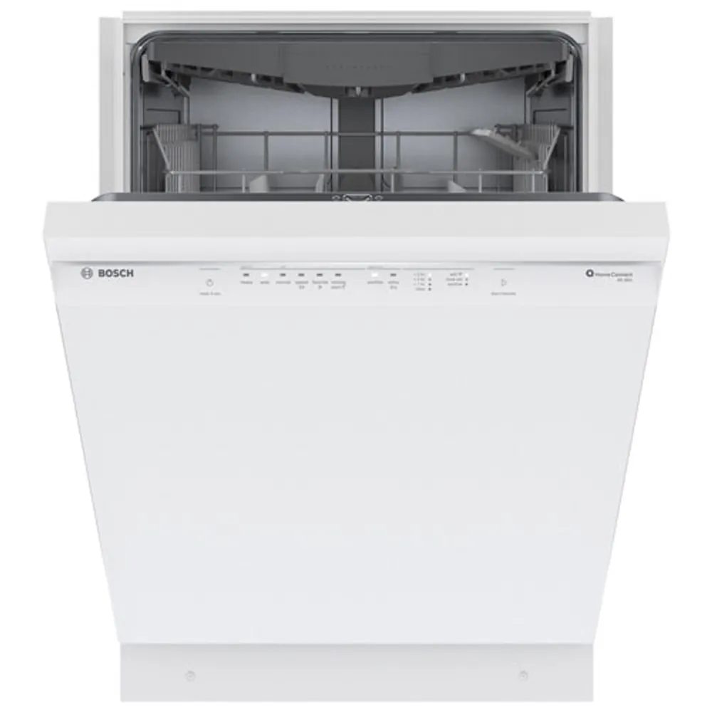 Bosch 24" 46dB Built-In Dishwasher with Third Rack (SHE53C82N) - White