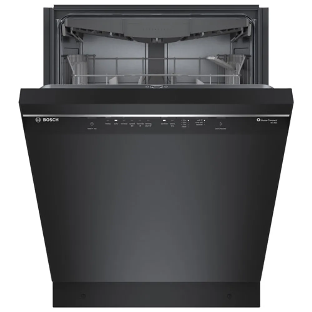 Bosch 24" 46dB Built-In Dishwasher with Third Rack (SHE53C86N) - Black