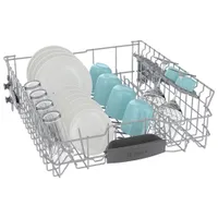 Bosch 24" 46dB Built-In Dishwasher with Third Rack (SHE53C86N) - Black