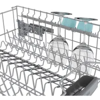 Bosch 24" 46dB Built-In Dishwasher with Third Rack (SHE53C86N) - Black