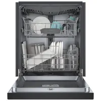 Bosch 24" 46dB Built-In Dishwasher with Third Rack (SHE53C86N) - Black