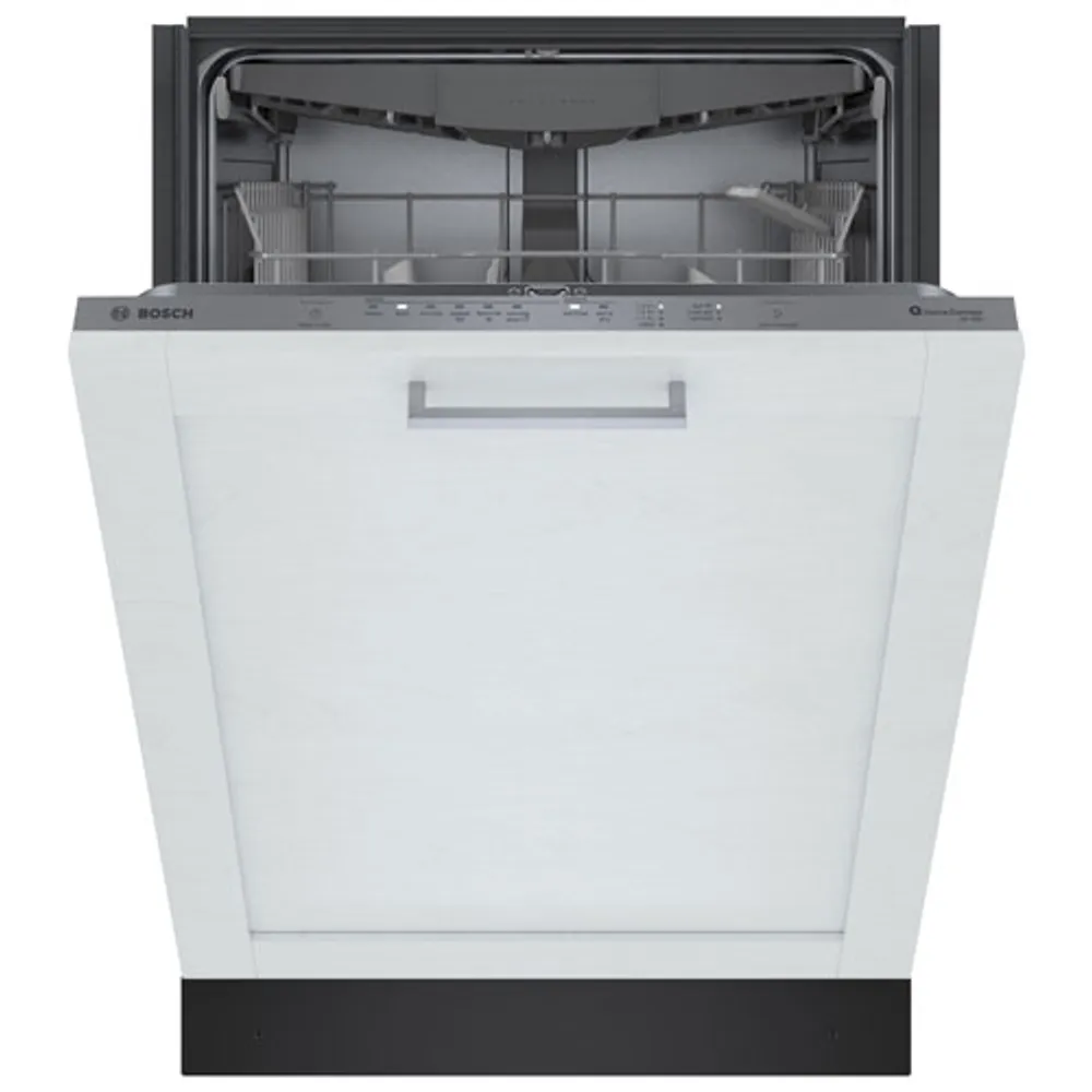 Bosch 24" 46dB Built-In Dishwasher with Third Rack (SHV53CM3N) - Panel Ready - Stainless Steel