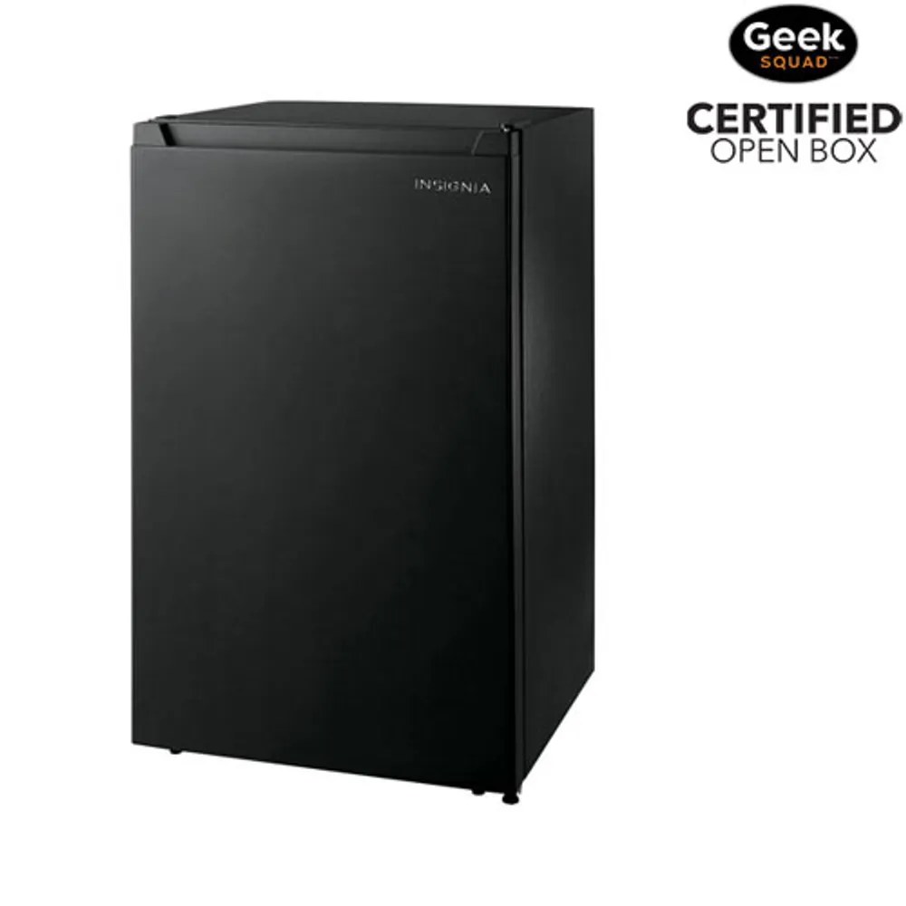 Open Box - Insignia 3.3 Cu. Ft. Freestanding Bar Fridge (NS-CF33BK3-C) - Black - Only at Best Buy