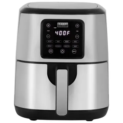 Bella Pro Touchscreen Air Fryer - 4.0L (4.2QT) - Stainless Steel - Only at Best Buy