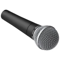 Shure SM58-LC Dynamic Vocal XLR Microphone - Black