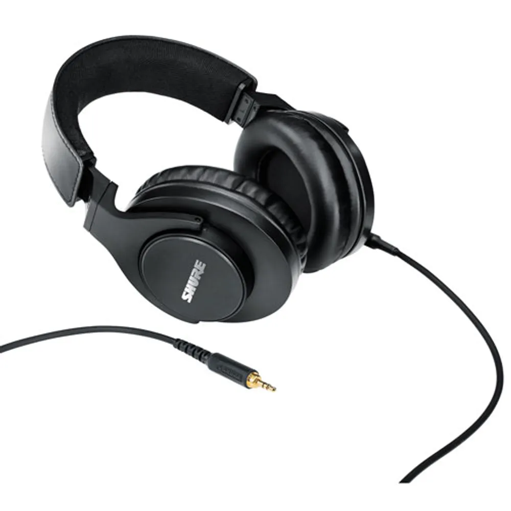 Shure SRH440A Over-Ear Professional Studio Headphones - Black