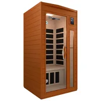 Westinghouse WES43-1600 1-Person Infrared Sauna - Cedar Tint - Indoor Only