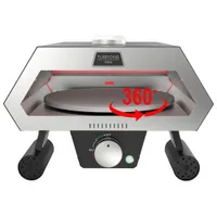 Turpone Mini 12" Pizza Oven - Stainless Steel