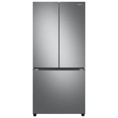 Open Box - Samsung 33" 24.5 Cu. Ft. French Door Refrigerator (RF25C5151SR/AA) - Stainless Steel - Scratch & Dent