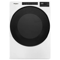 Boîte ouverte - Sécheuse électrique de 7,4 pi³ de Whirlpool (YWED5605MW) - Blanc - Endommagé