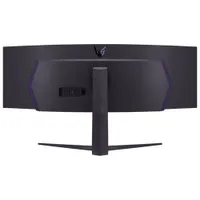 Moniteur jeu ACL AV DQHD FreeSync GTG 1 ms 240 Hz 49 po UltraGear de LG (49GR85DC-B) - Noir