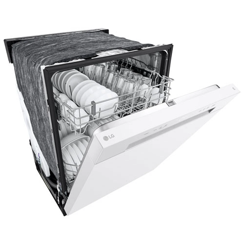 LG 24" 52dB Built-In Dishwasher (LDFC2423W) - White