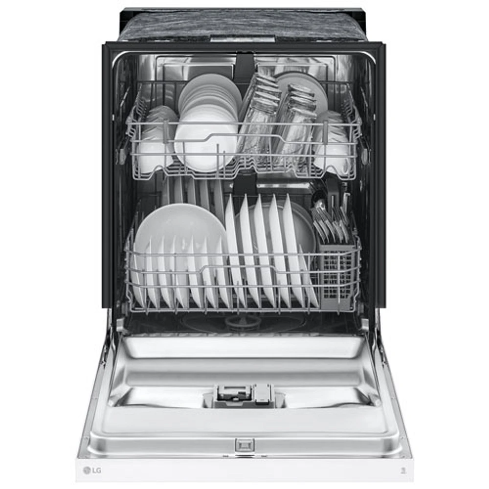 LG 24" 52dB Built-In Dishwasher (LDFC2423W) - White