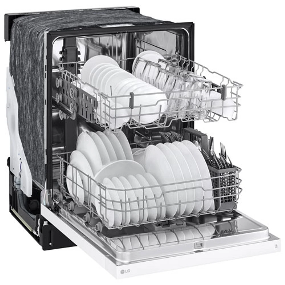 LG 24" 52dB Built-In Dishwasher (LDFC2423W) - White