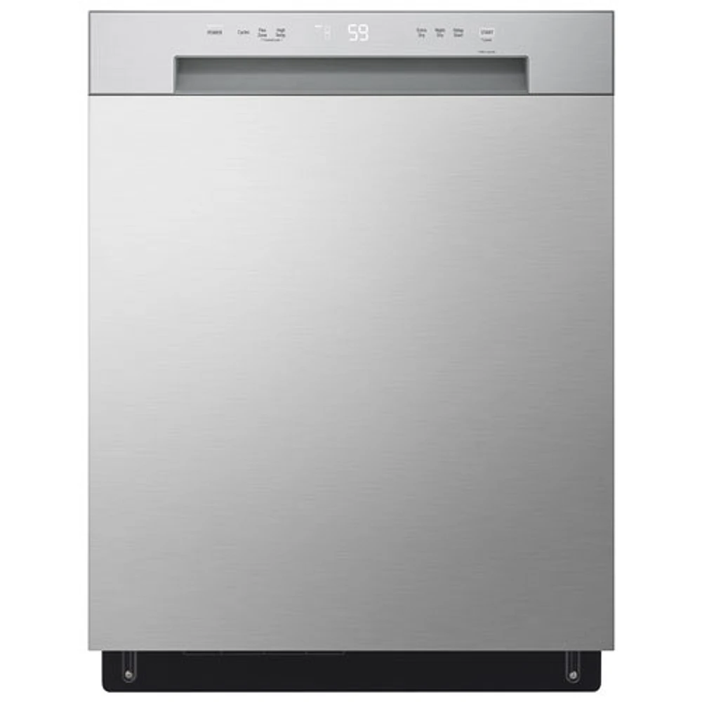 LG 24" 52dB Built-In Dishwasher (LDFC2423V) - Platinum Silver