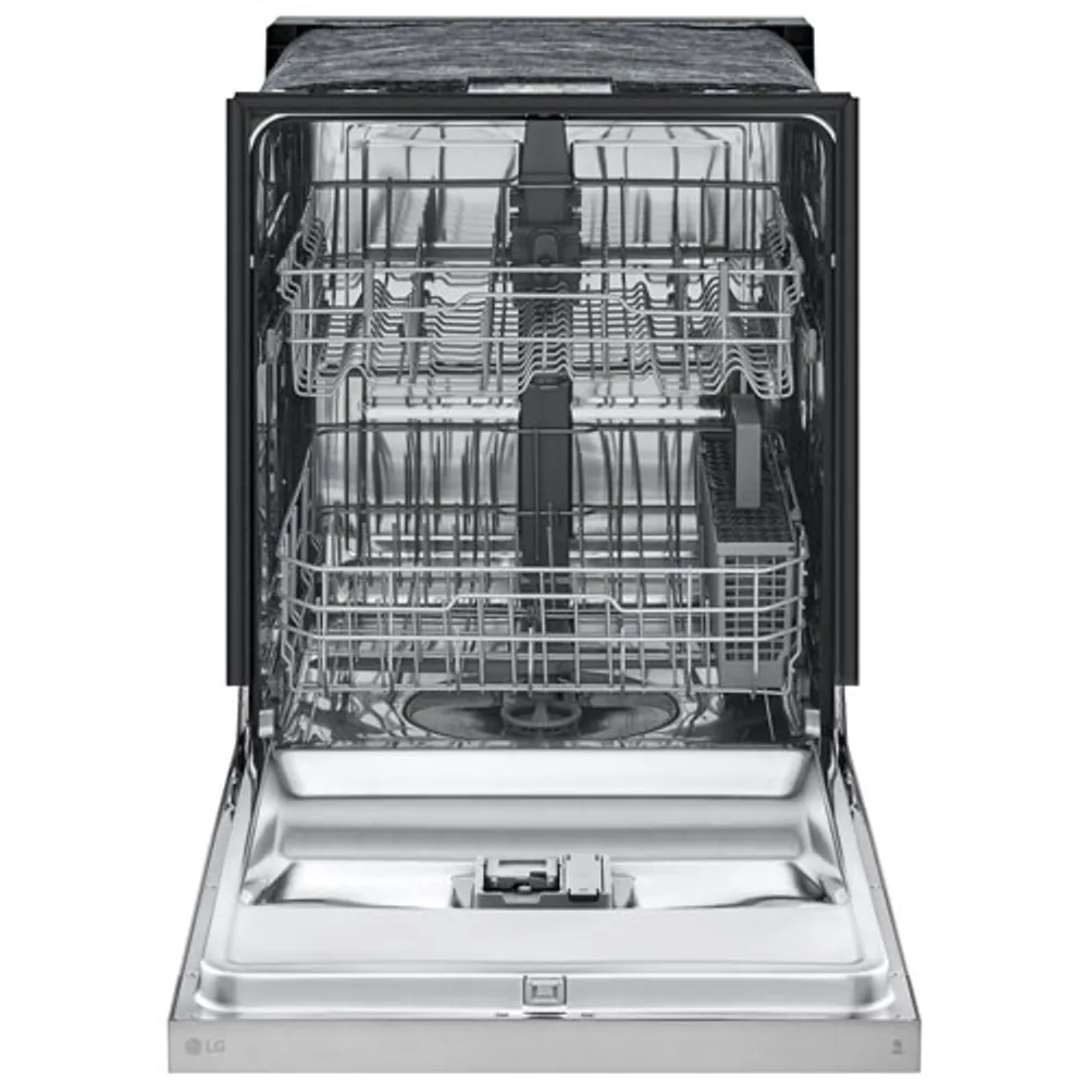 LG 24" 52dB Built-In Dishwasher (LDFC2423V) - Platinum Silver