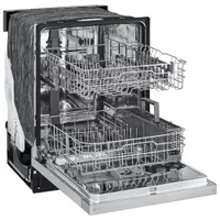 LG 24" 52dB Built-In Dishwasher (LDFC2423V) - Platinum Silver