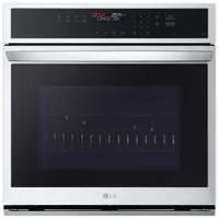 LG 30" 4.7 Cu. Ft. True Convection Electric Wall Oven (WSEP4727F) - Smudge Resistant Stainless Steel