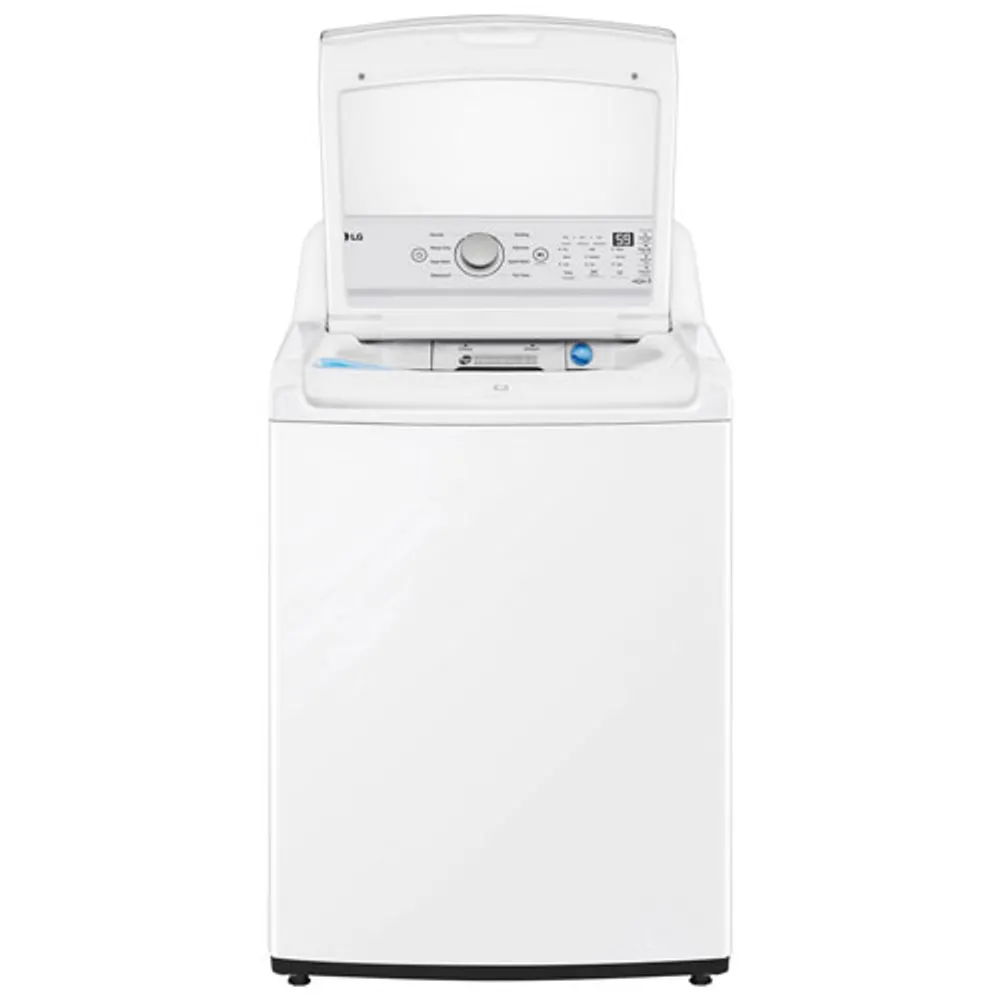 LG 5.6 Cu. Ft. High Efficiency Top Load Washer (WT7155CW) - White