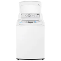 LG 5.6 Cu. Ft. High Efficiency Top Load Washer (WT7155CW) - White