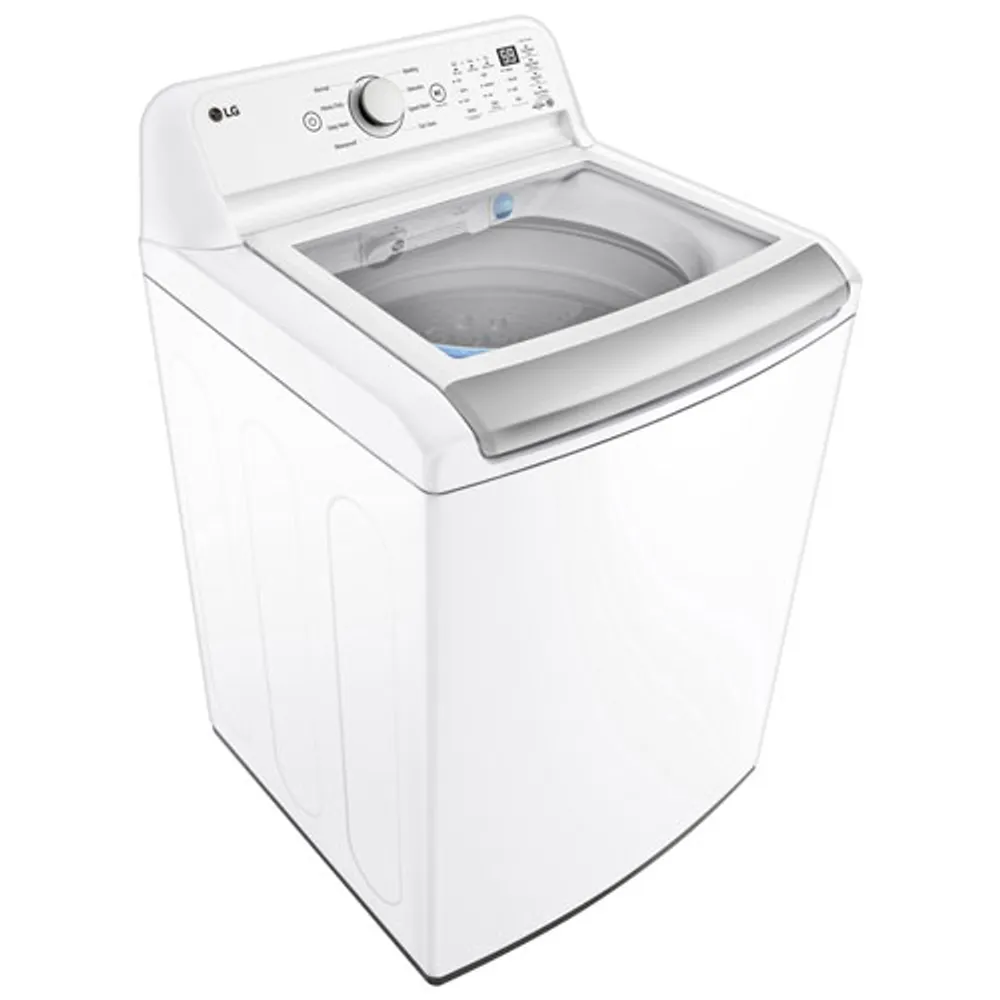 LG 5.6 Cu. Ft. High Efficiency Top Load Washer (WT7155CW) - White