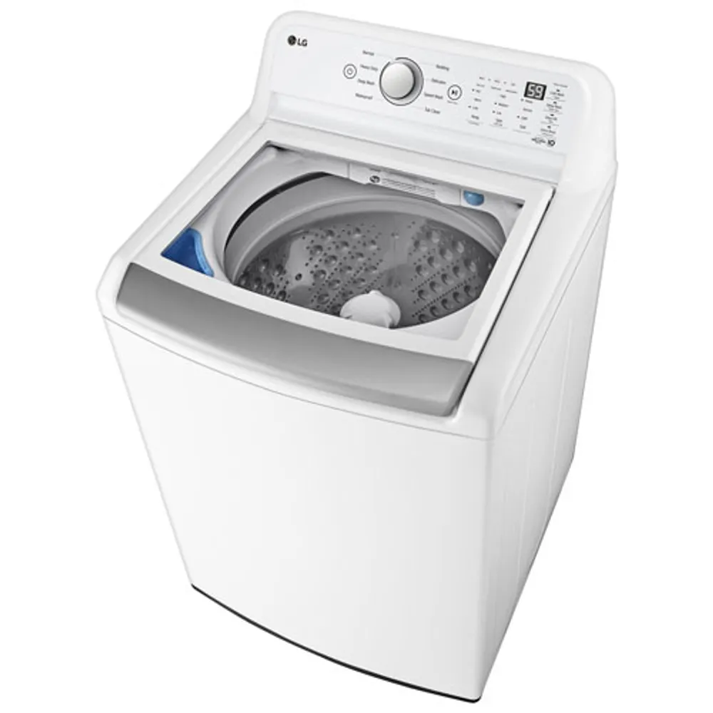 LG 5.6 Cu. Ft. High Efficiency Top Load Washer (WT7155CW) - White