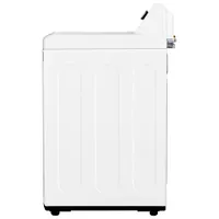 LG 5.6 Cu. Ft. High Efficiency Top Load Washer (WT7155CW) - White