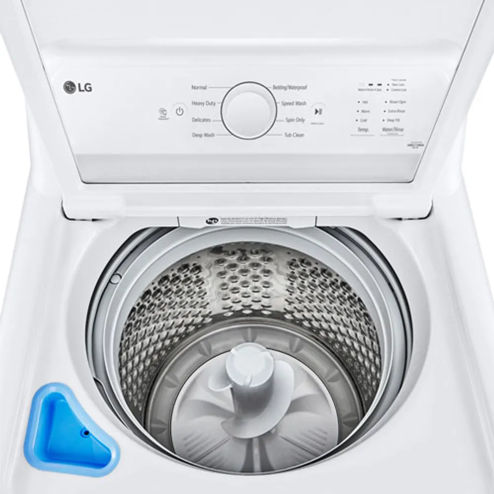 LG 4.8 Cu. Ft. High Efficiency Top Load Washer (WT6105CW) - White