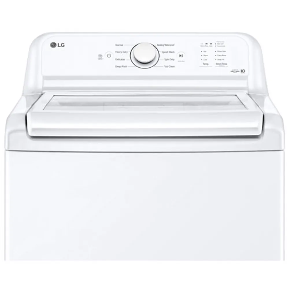 LG 4.8 Cu. Ft. High Efficiency Top Load Washer (WT6105CW) - White
