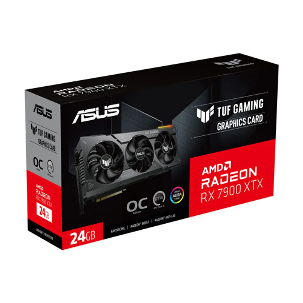 ASUS TUF Gaming Radeon RX 7900 XTX 24GB GDDR6 Video Card