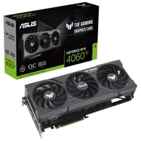 ASUS TUF Gaming GeForce RTX 4060 Ti OC 8GB GDDR6 Video Card