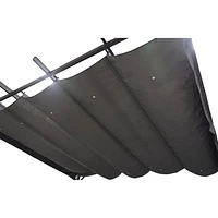 Toile de rechange de pergola en polyester de 10 x 12 pi San Luis de Corriveau - Gris