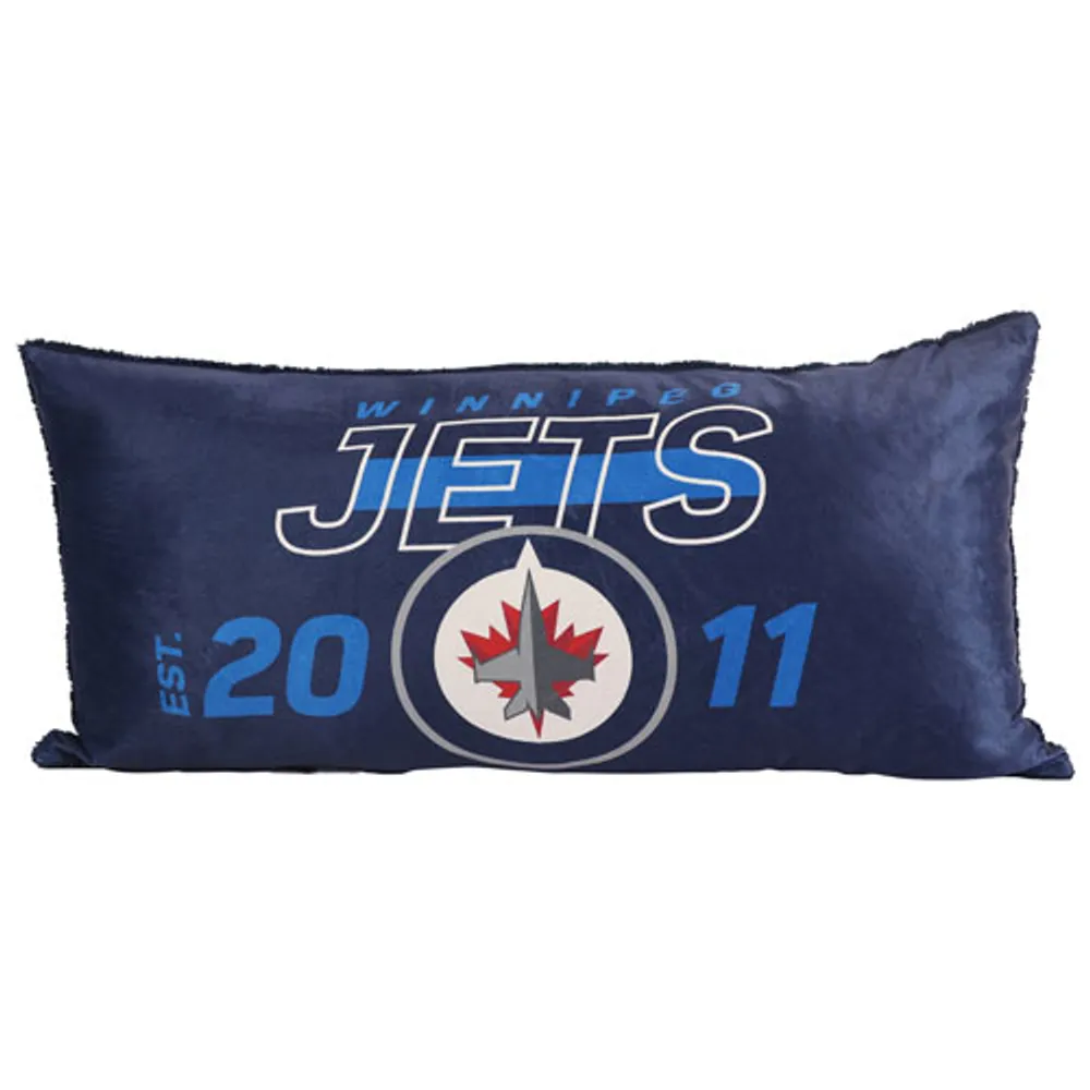 Coussin de corps moelleux de la LNH - Jets de Winnipeg