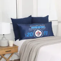 Coussin de corps moelleux de la LNH - Jets de Winnipeg