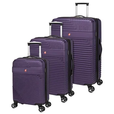 SWISSGEAR Elegance 3-Piece Hard Side 4-Wheeled Expandable Luggage Set
