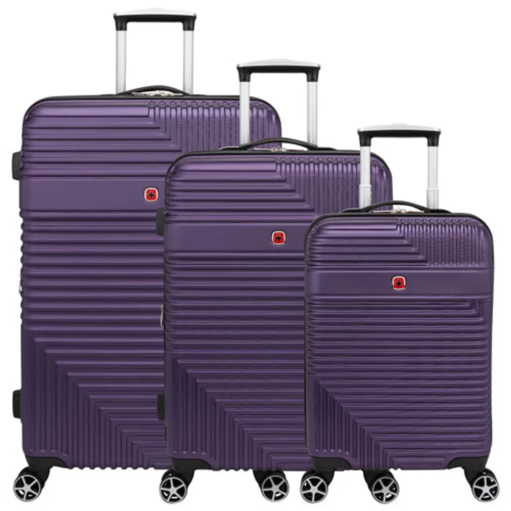 SWISSGEAR Elegance 3-Piece Hard Side 4-Wheeled Expandable Luggage Set