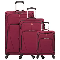 SWISSGEAR Beaumont 3-Piece Soft Side Expandable Luggage Set - Winery