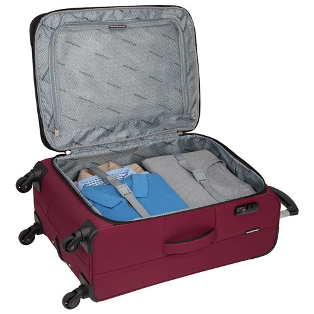 SWISSGEAR Beaumont 3-Piece Soft Side Expandable Luggage Set - Winery