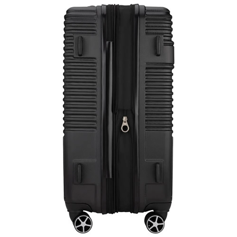 SWISSGEAR Elegance 3-Piece Hard Side 4-Wheeled Expandable Luggage Set - Black