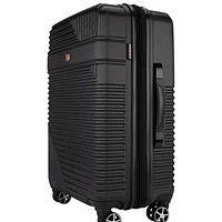 SWISSGEAR Elegance 3-Piece Hard Side 4-Wheeled Expandable Luggage Set - Black