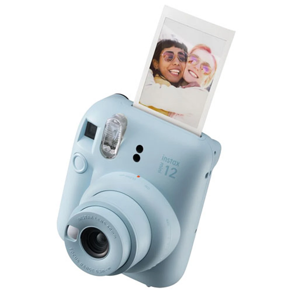 Ensemble avec appareil photo instantané Instax Mini 12 de Fujifilm - Bleu pastel - Exclusivité de Best Buy