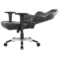 Fauteuil de bureau ergonomique en similicuir à dossier haut Obsidian Office d'AKRacing - Noir