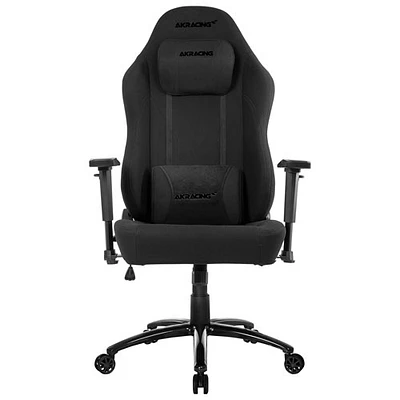 Fauteuil de bureau ergonomique en tissu à dossier haut Opal d'AKRacing - Noir