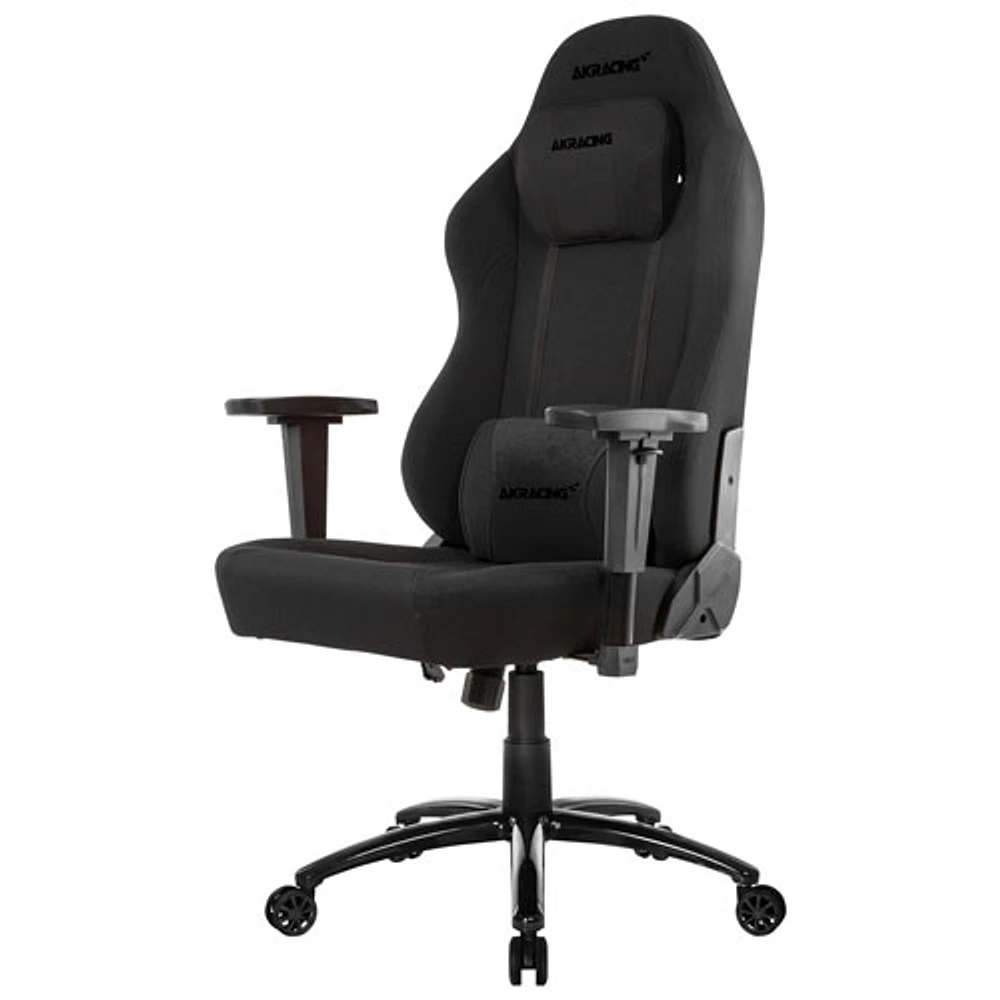 AKRacing Opal Ergonomic High-Back Fabric Executive Chair - Black