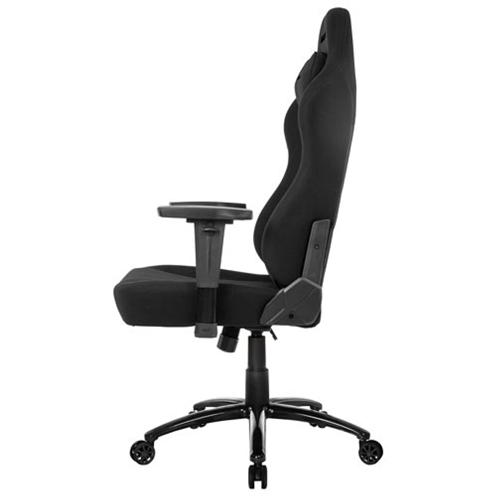 AKRacing Opal Ergonomic High-Back Fabric Executive Chair - Black